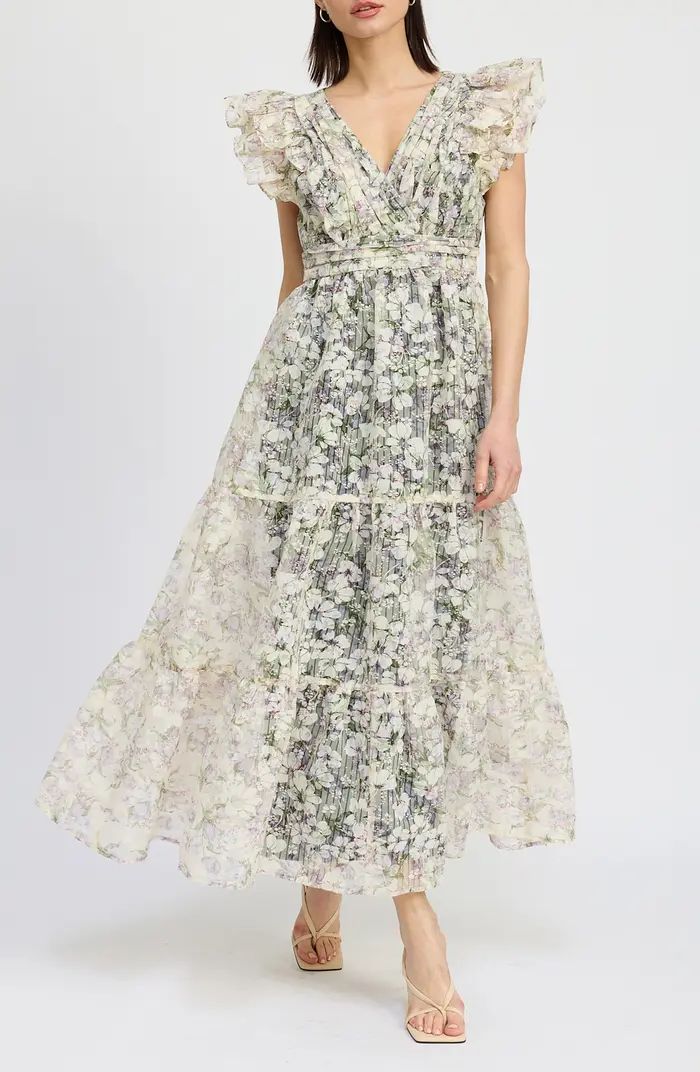 En Saison Jules Floral Maxi Dress | Nordstrom | Nordstrom