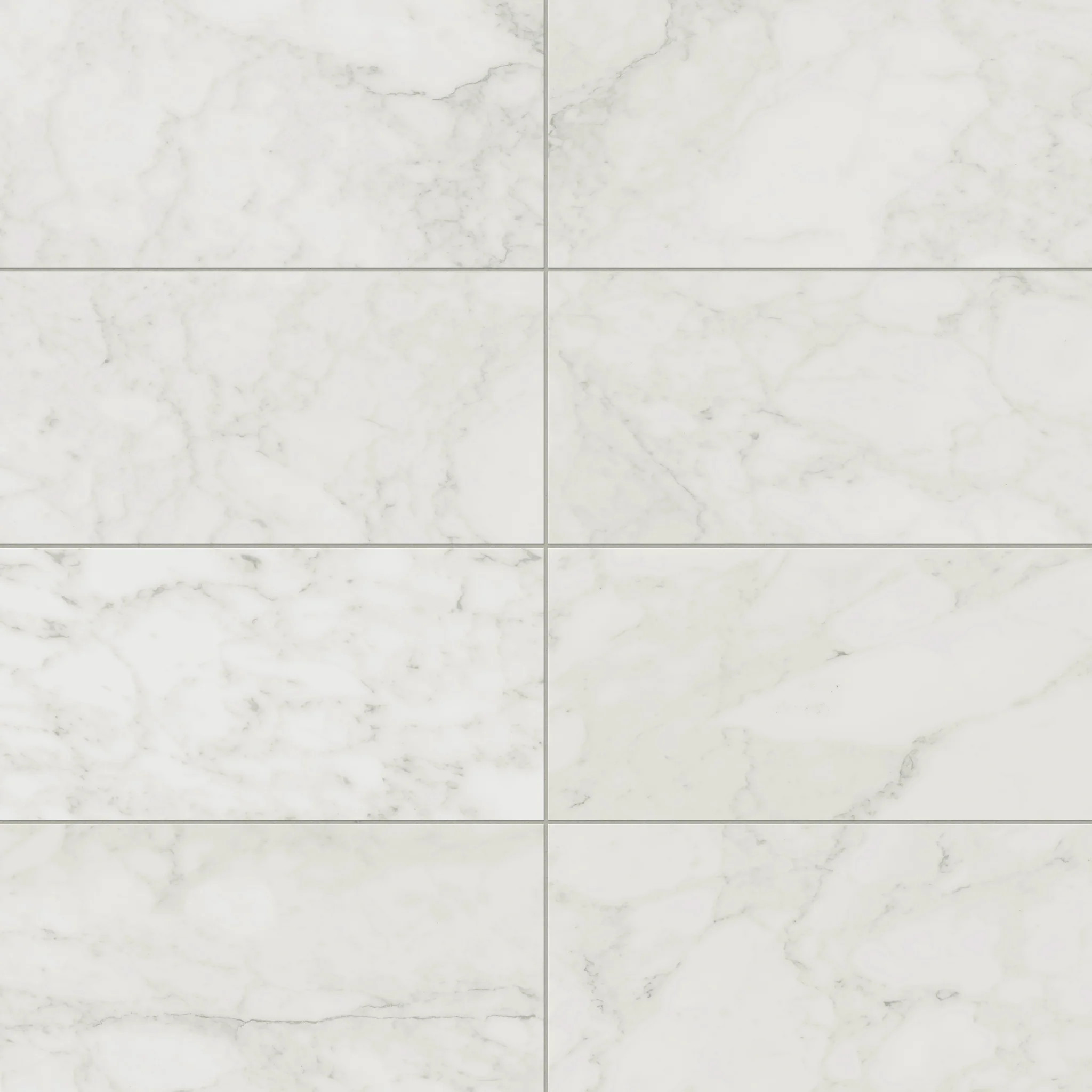 Aniston 12x24 Matte Porcelain Tile in Carrara Bianco | Edward Martin