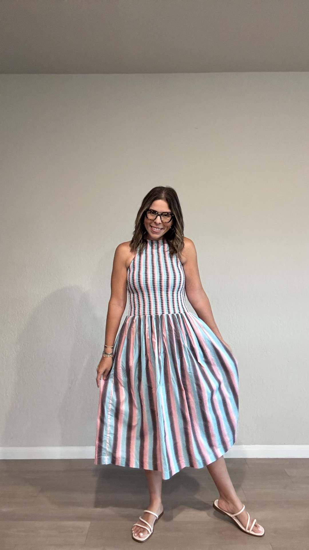 The perfect summer dress that can be dressed up or down! It was a church outfit today, but tomorrow maybe datenight? vacay? girls night?!? The options are endless

#LTKootd #LTKmomlife #LTKMidsize