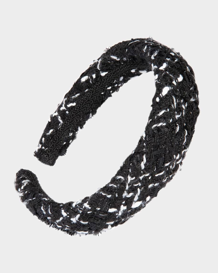 L. Erickson Padded Tweed Headband | Neiman Marcus