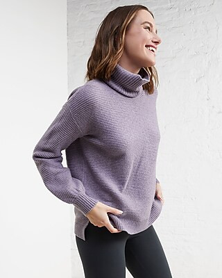 UpWest Comfy Tunic Turtleneck Sweater | Express