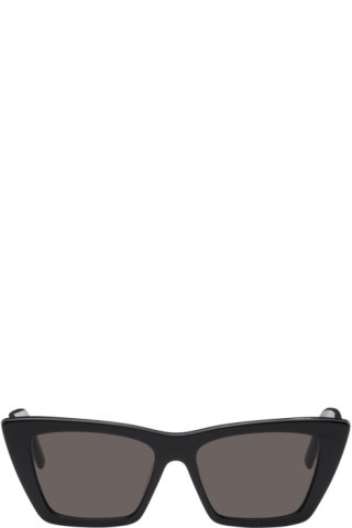 Black SL 276 Mica Sunglasses | SSENSE