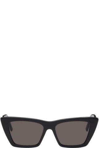Black SL 276 Mica Sunglasses | SSENSE