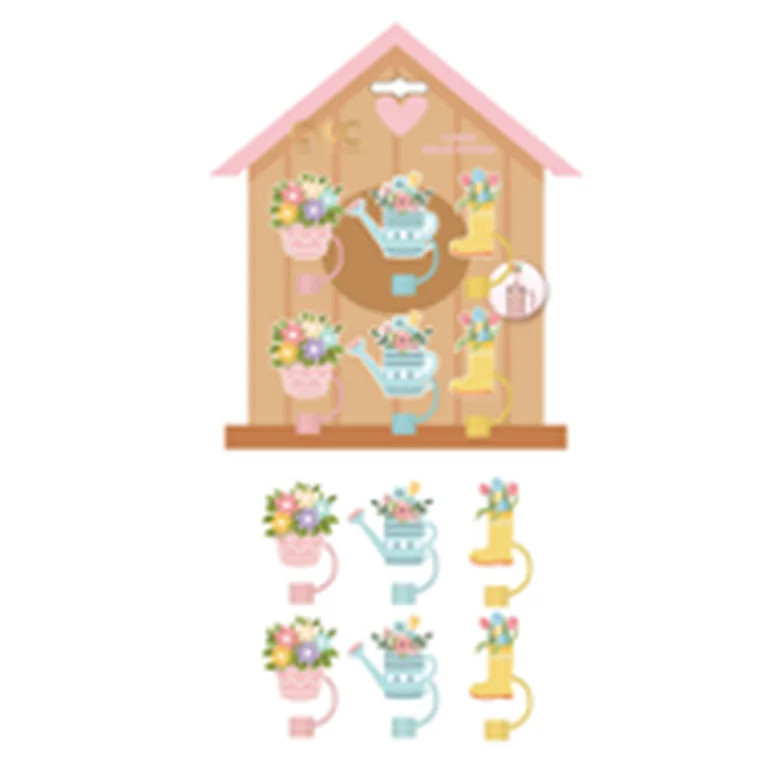 Cook With Color 6 Piece Straw Topper Set, Reusable Straw Covers, Universal Fit, Dishwasher Safe, ... | Walmart (US)