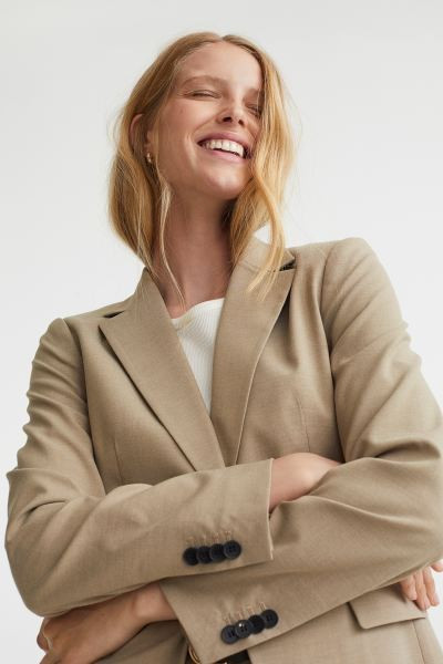 Fitted jacket | H&M (UK, MY, IN, SG, PH, TW, HK)