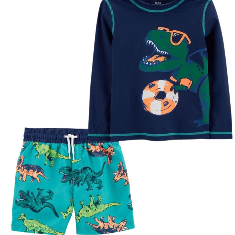 Toddler 2-Piece Rashguard & Swim Trunk Set | Carter's