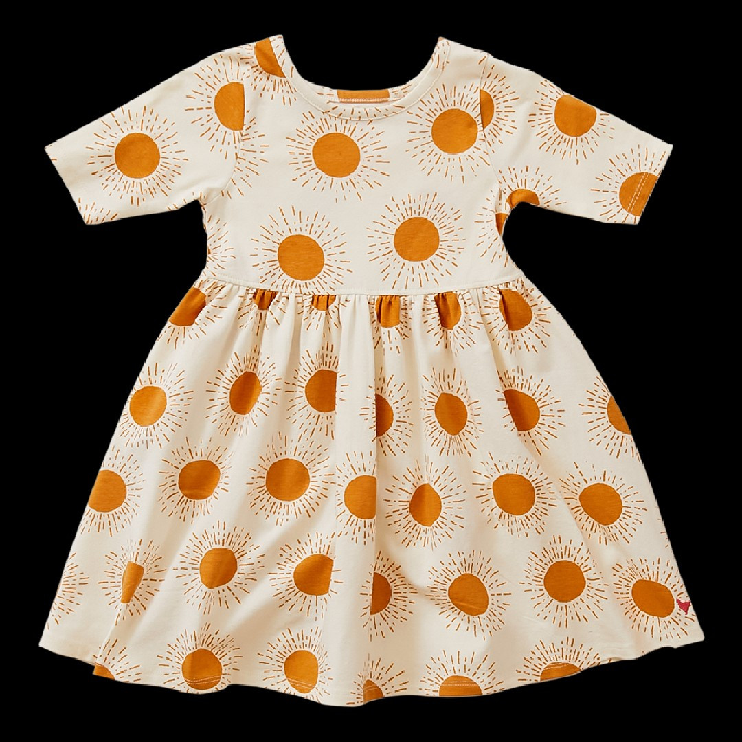 Steph Dress in Inca Gold Suns | Sammy + Nat