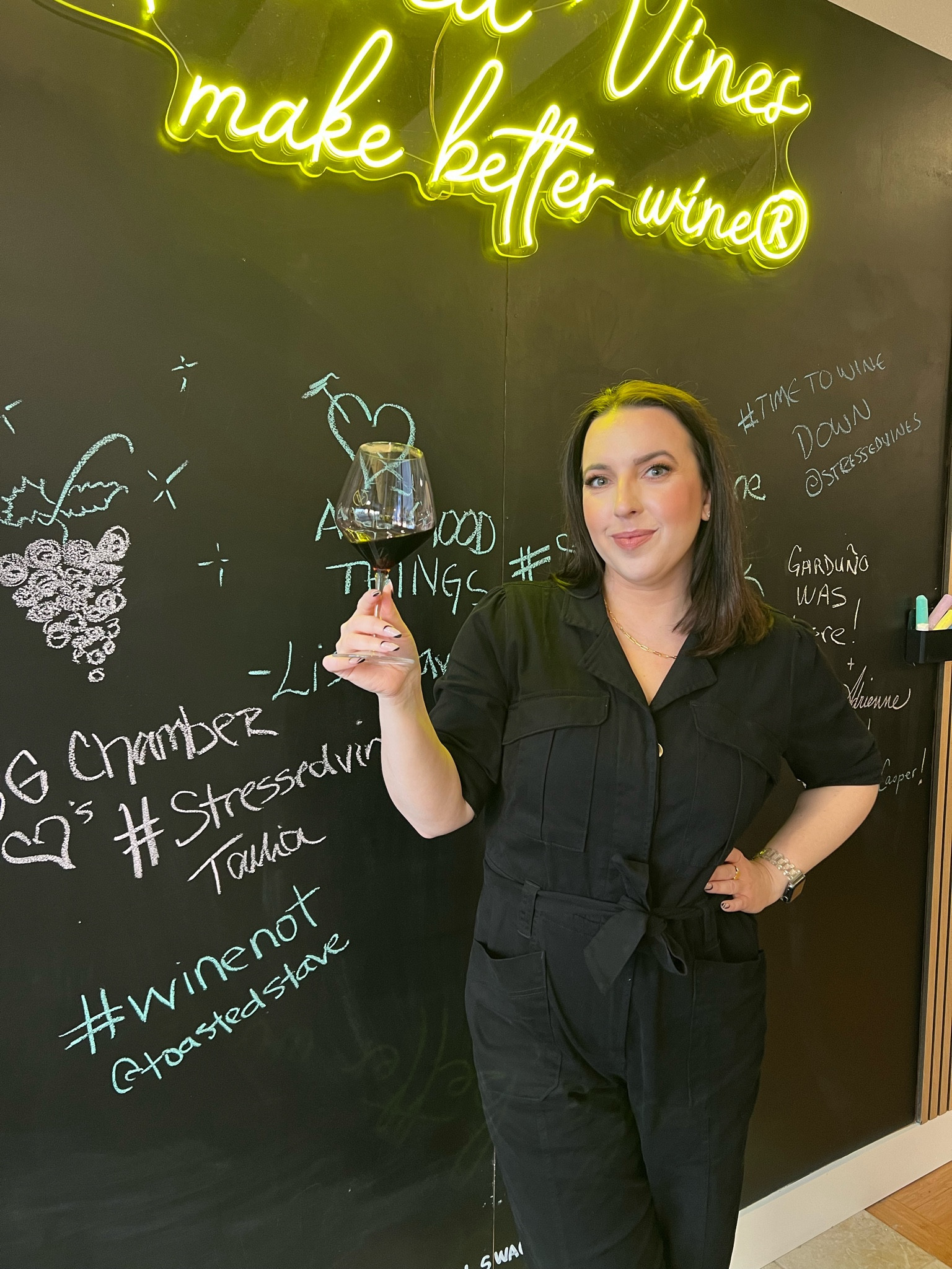 Wine tasting outfit / travel outfit / spring outfit / all black outfit / black jumpsuit / black boilersuit 

#LTKstyletip #LTKmidsize #LTKsalealert