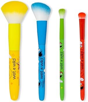 Wet n Wild SESAME STREET 4-Piece Makeup Brush Set Sesame Street Collection | Amazon (CA)