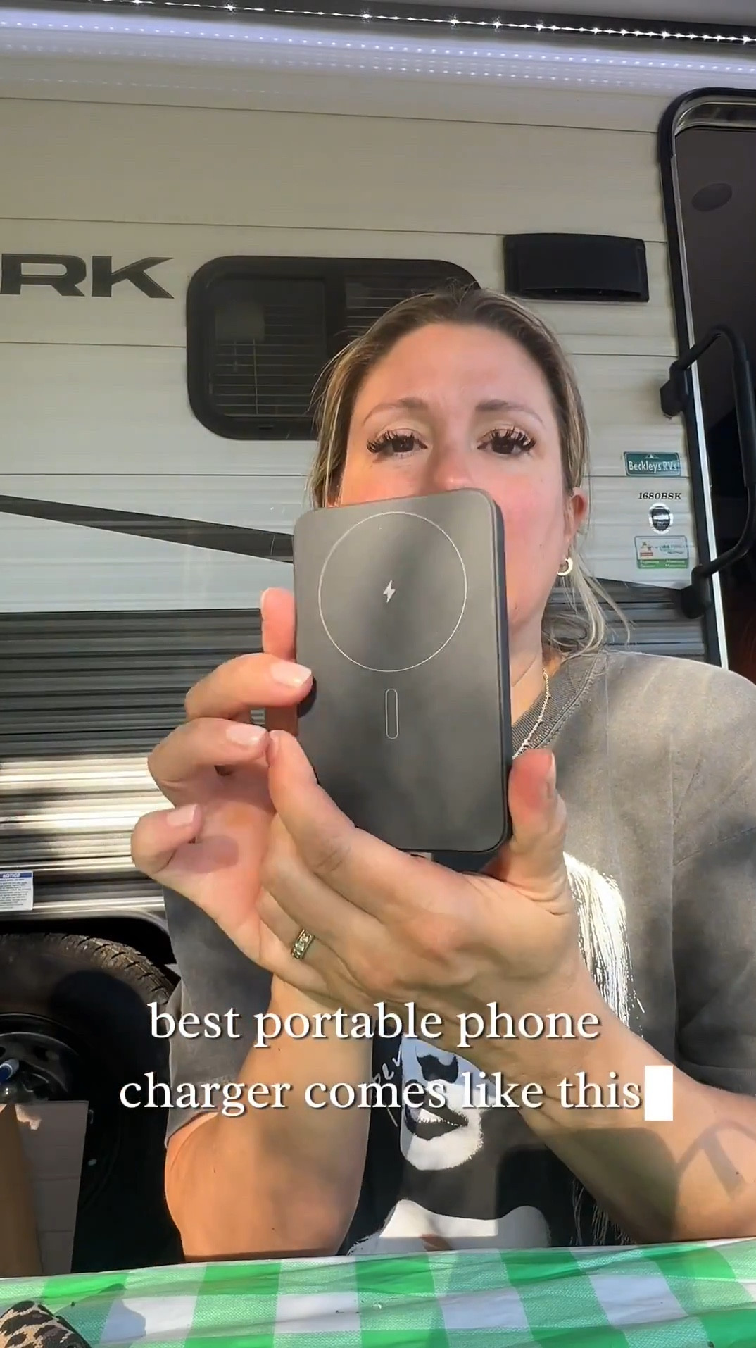 Looking for a portable charger that does it all? This one has NewQ power bank has MagSafe charging, a kickstand for easy viewing, and even a spot to charge your watch. And it's so compact, easy to bring on the go!
#techfinds #travelessential #onsalenow #bestseller

#LTKSaleAlert #LTKFindsUnder50 #LTKTravel