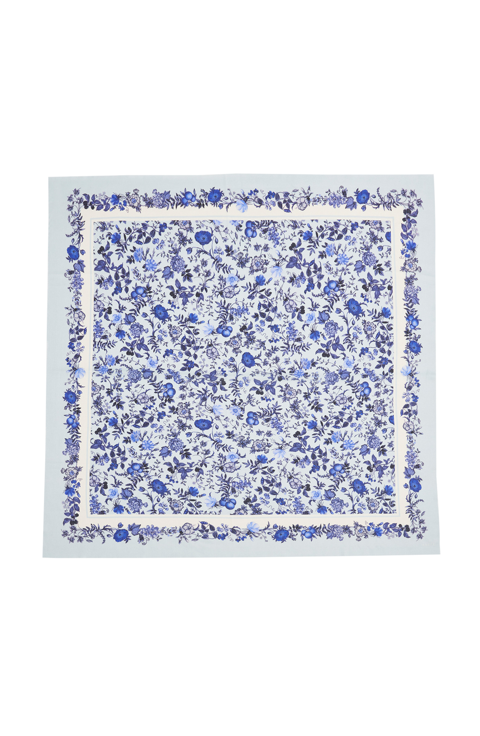 Fable England Ditsy Blue Folk Square Scarf | Nordstrom | Nordstrom