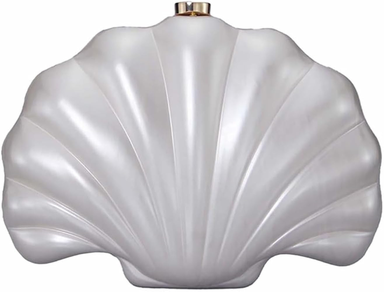 Women Pearl Acrylic Clutch Shell Pearl Clutch Shell Purse Chain Shoulder Bag Ladies Wedding Clutch Prom Evening Handag | Amazon (US)