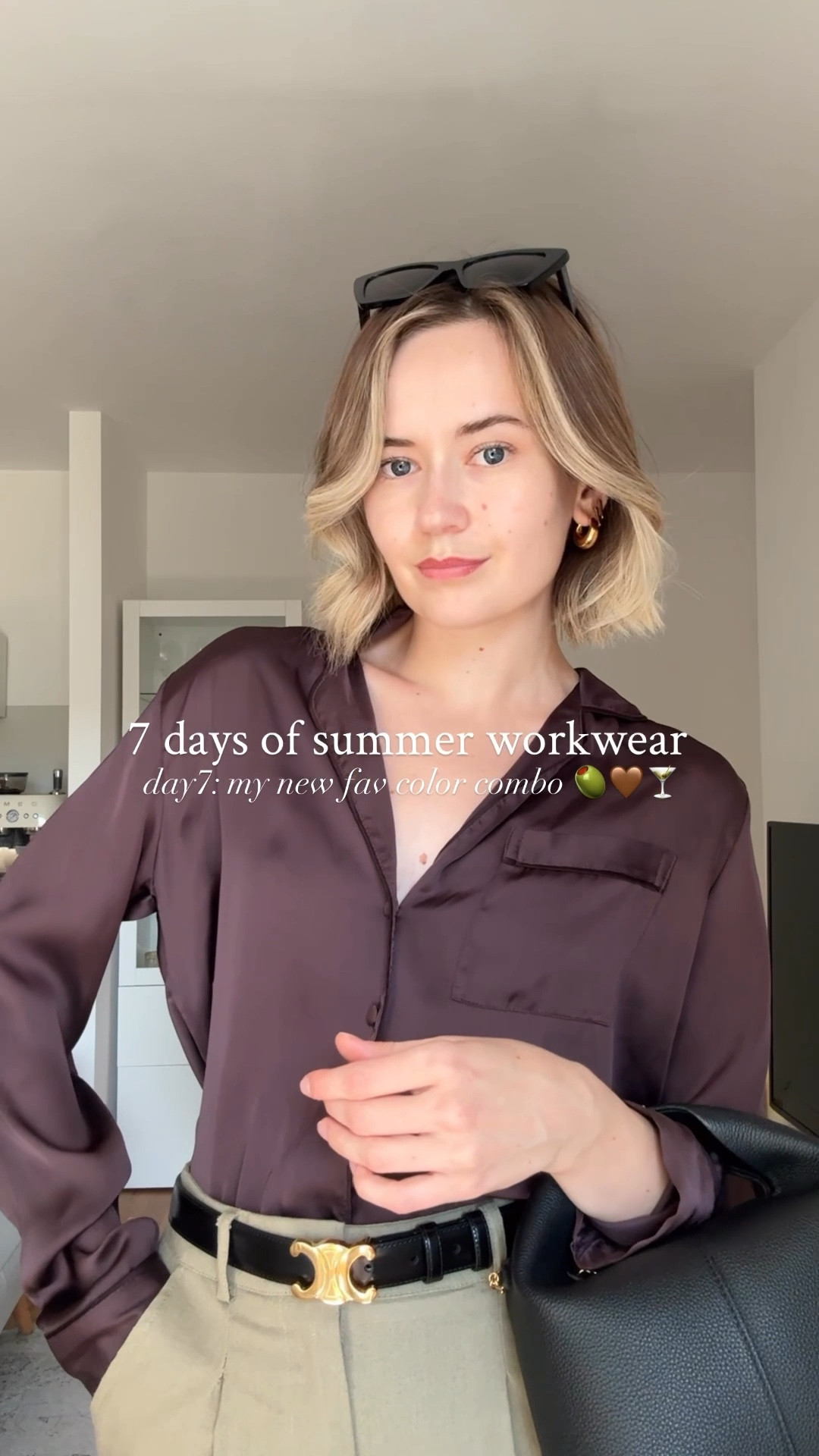 SUMMER WORKWEAR CHALLENGE ~ day 7 🤎🪄
#officewear #bürokleidung #bürostil #officekleidung #summeroffice #workwear #shorts #satinblouse #silkblouse #khakishorts #leinenshorts #leinenshortsstyling #loafers

#LTKworkwear #LTKdeutschland #LTKeurope