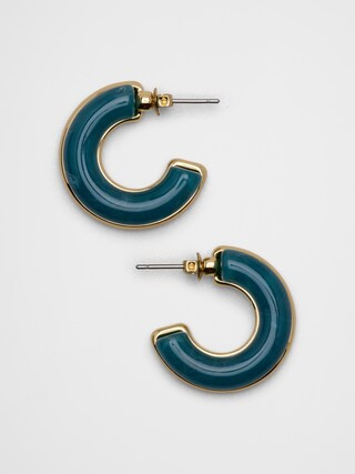 Resin Round Earrings | Banana Republic Factory