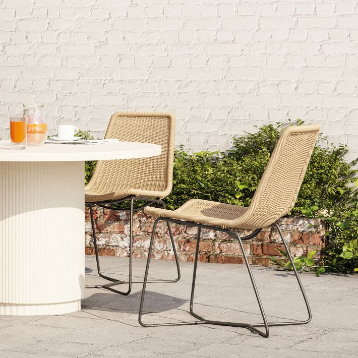 Slope Indoor/Outdoor Dining Chair | West Elm (US)