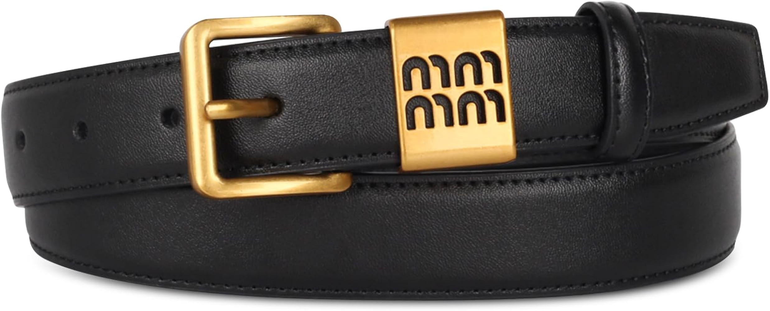 EXTREE Women's Premium Leather Belt -2-4cm Adjustable Buckle for Pants&Skirts, Versatile Daily We... | Amazon (US)