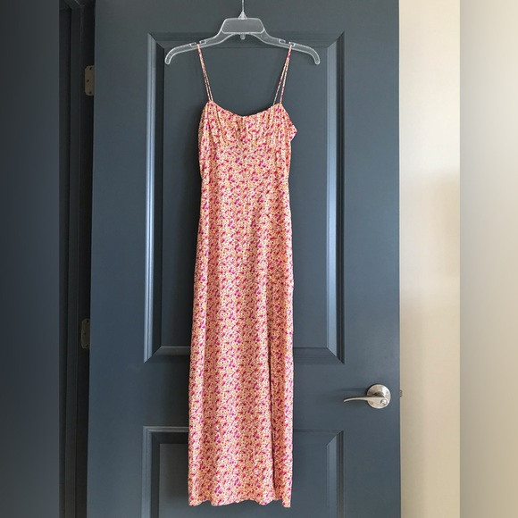 Zara floral midi dress | Poshmark