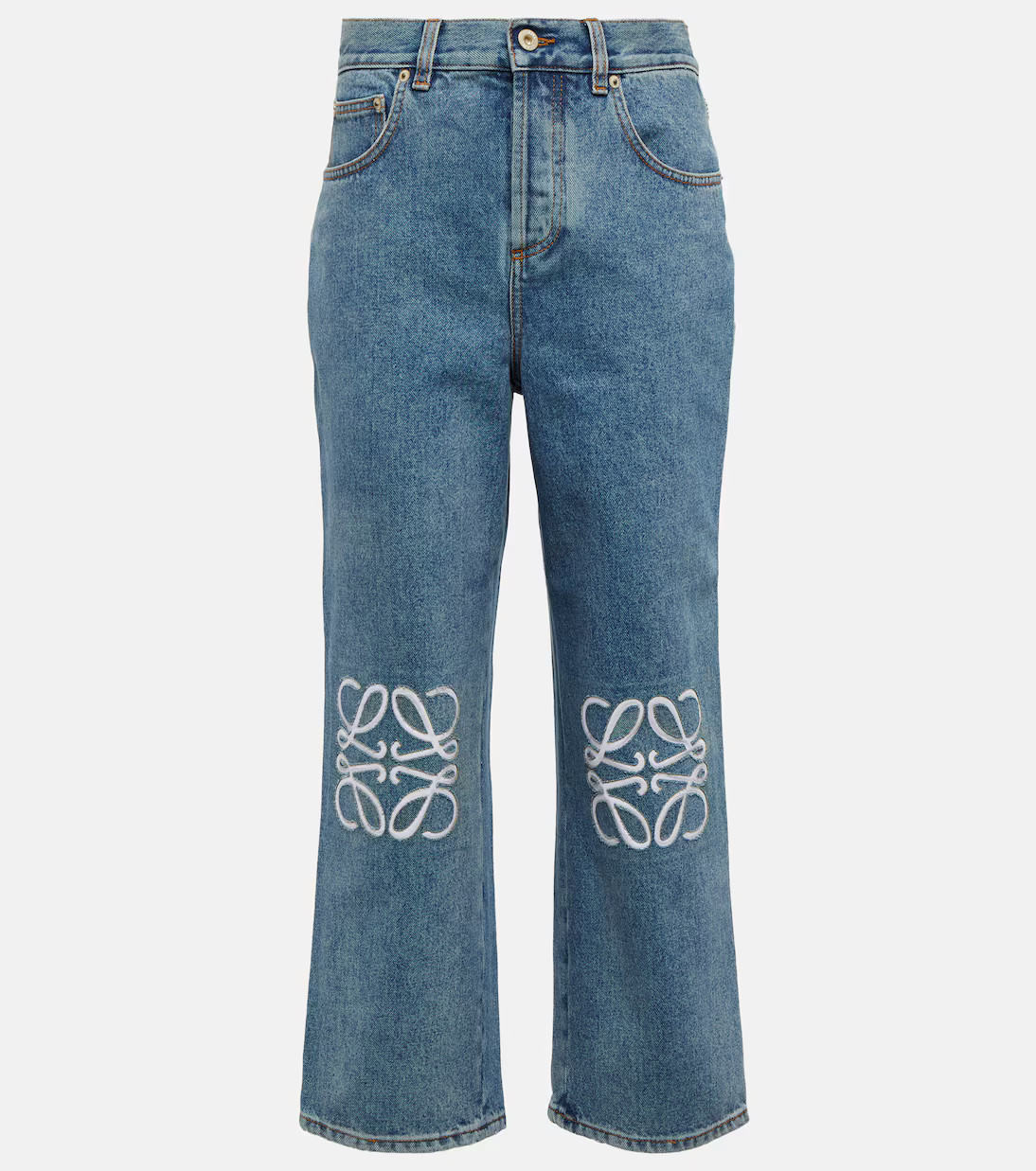 Anagram high-rise cropped jeans | Mytheresa (UK)