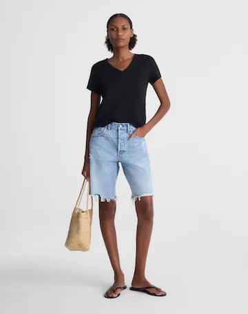 The Essex Long Baggy Short in Londe Wash | Madewell