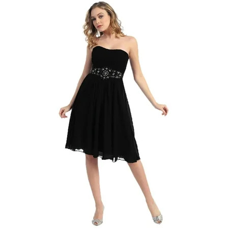 STRAPLESS SHORT BRIDESMAIDS DRESS | Walmart (US)