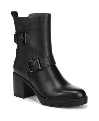 Women's Vail Block Heel Moto Booties | Macy's
