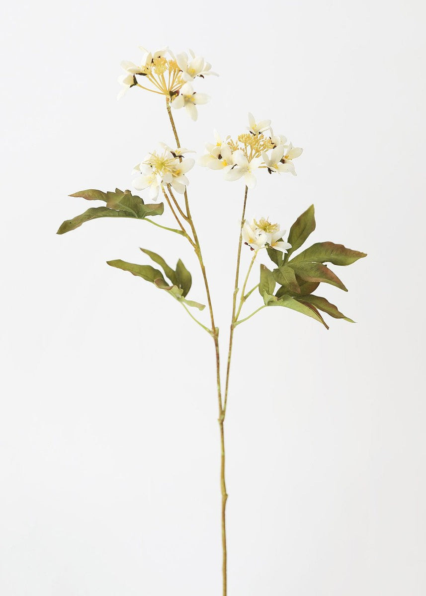 Cream Artificial Viburnum Wildflowers - 37 | Afloral