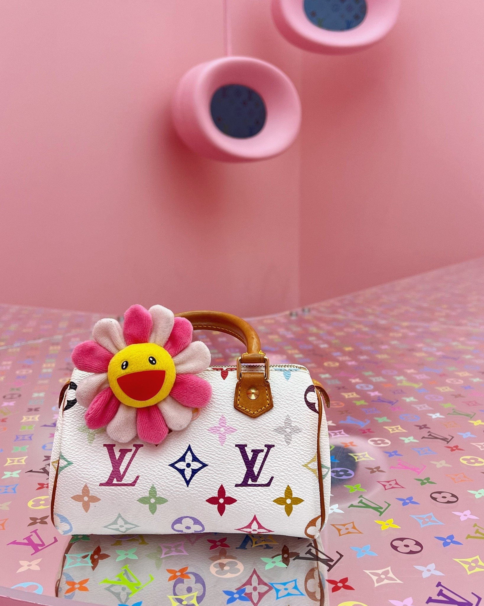 Louis Vuitton rainbow nano speedy 

#LTKItBag
