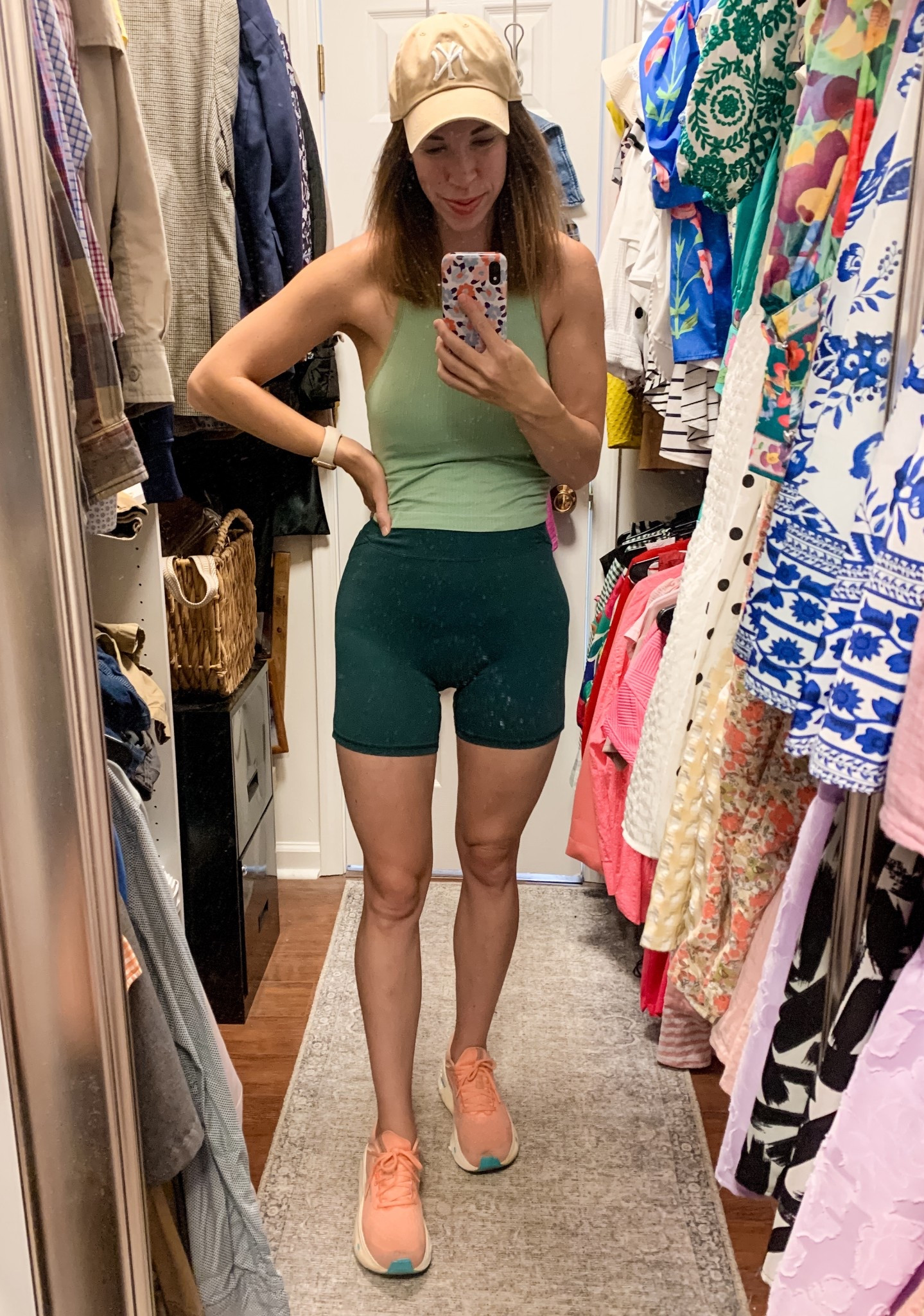 Top - small, biker shorts - small

#LTKFindsUnder50 #LTKStyleTip #LTKActive