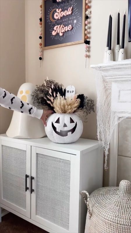 DIY Halloween Planter 

#target #targetstyle #boho #halloween #halloweendecor 

#LTKfindsunder50 #LTKhome #LTKHalloween