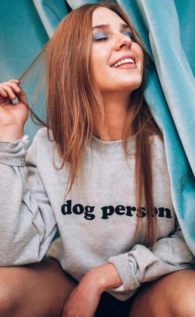 friday + saturday: dog person sweatshirt | RIFFRAFF