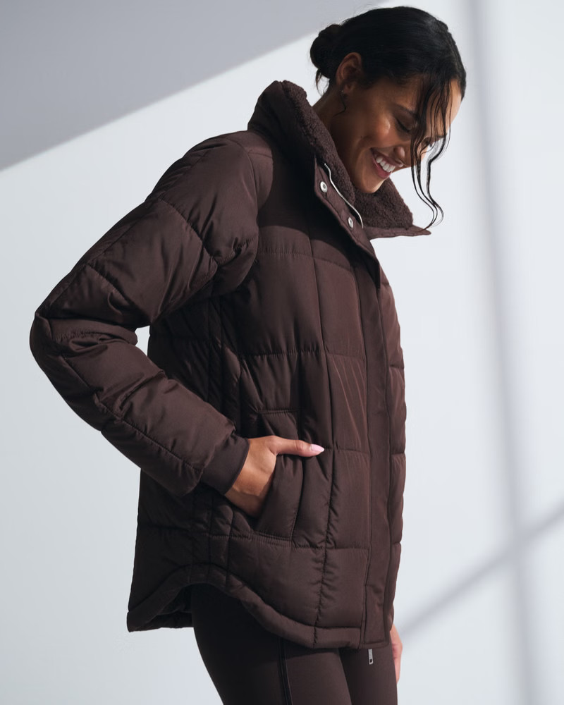 Women's YPB On The Go Iconic Puffer | Women's Coats & Jackets | Abercrombie.com | Abercrombie & Fitch (US)