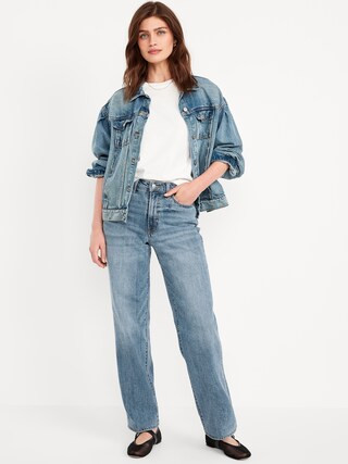 High-Waisted OG Loose Jeans | Old Navy (CA)