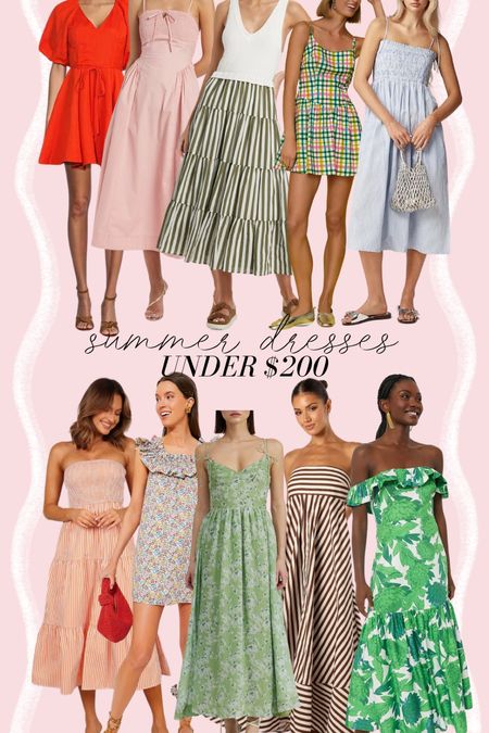 Summer dresses under $200! 💗

#LTKSeasonal #LTKStyleTip