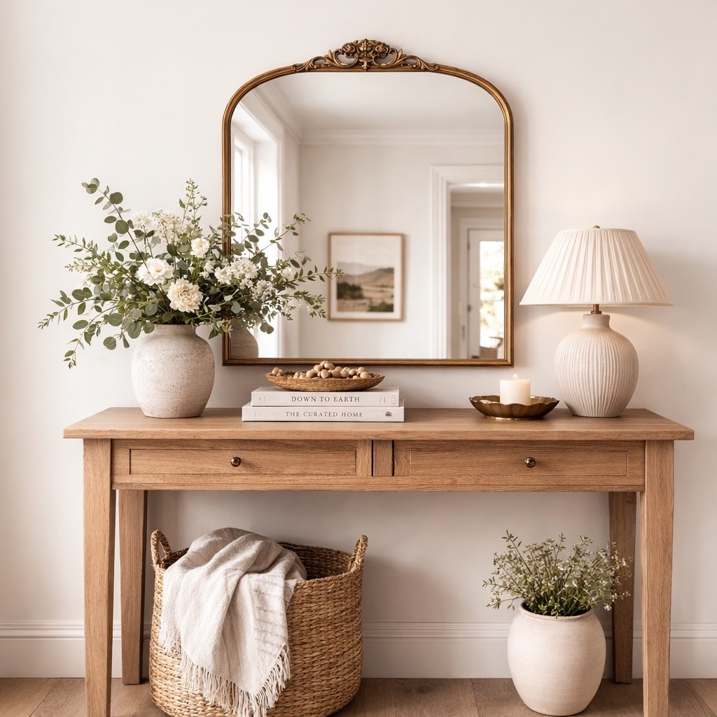 Tell me this arched mirror doesn’t make the whole space feel elevated 😮‍💨

Such a beautiful statement piece for an entryway, bedroom, or living room. Simple decor that makes a big impact.

#wayfair

#LTKHome #LTKSaleAlert #LTKSpringSale