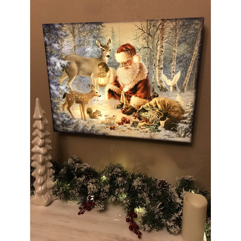 Abundance Of Joy 18x24 Fully Illuminated ColorChange LED Print | Wayfair North America
