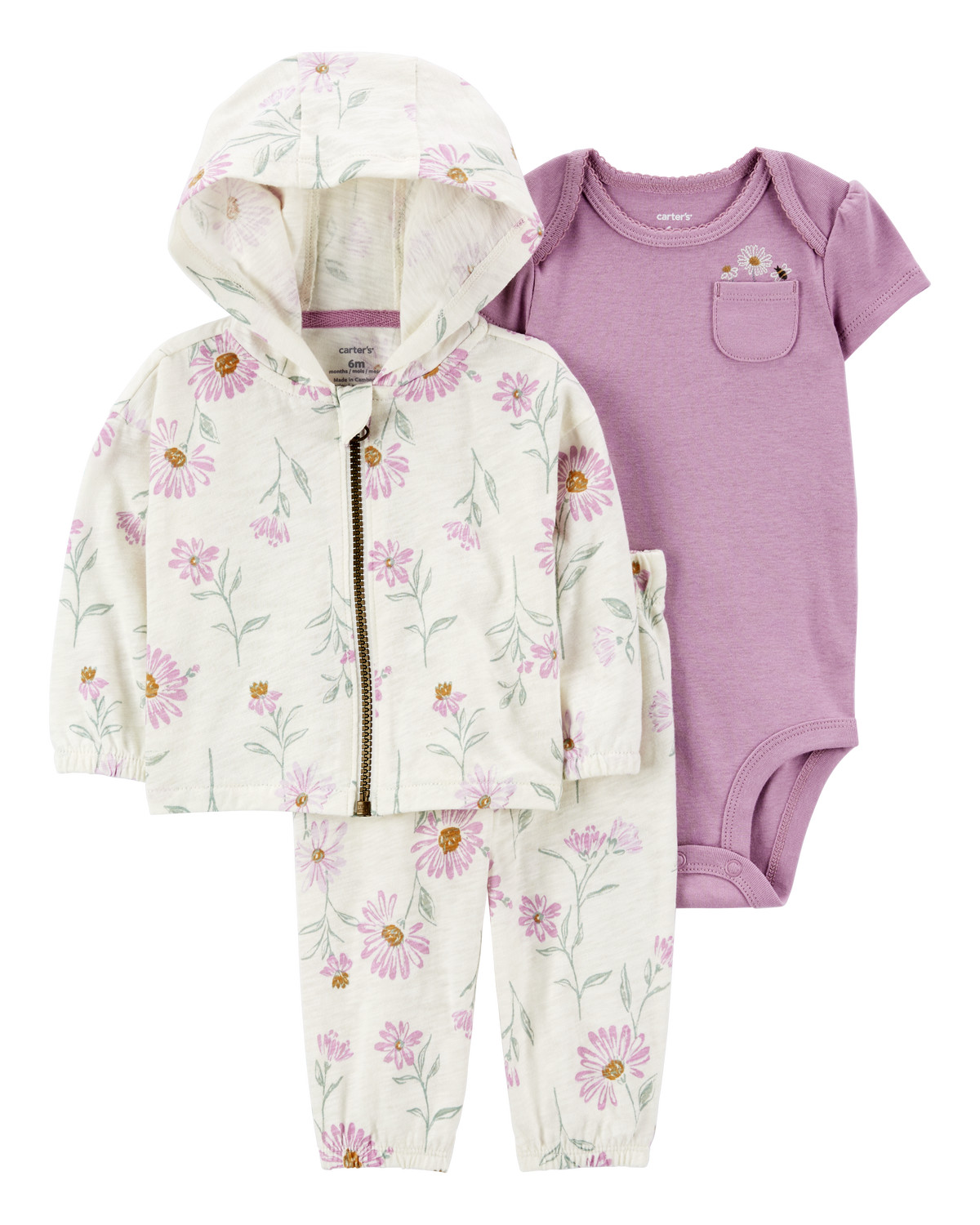 Baby 3-Piece Floral Little Jacket Set | Carter's Inc