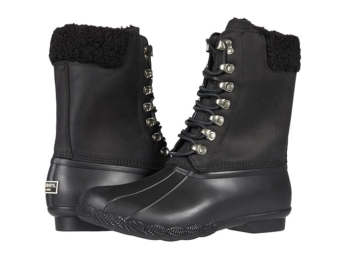 Sperry Saltwater Tall Cozy Leather | Zappos