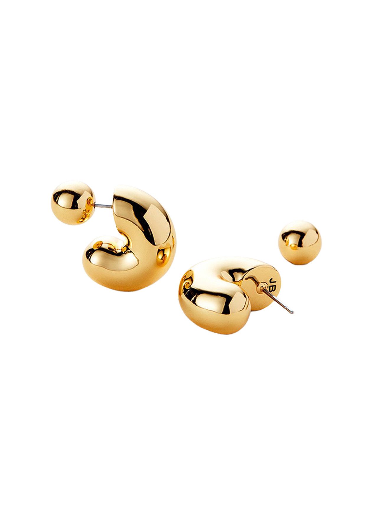 Tome 14k gold hoop earrings | Harvey Nichols