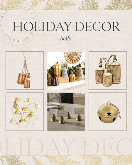 H O M E \ my favorite Christmas decor this season - bells!! Finds from Amazon, Target and Walmart 🔔🔔🔔

Holiday home 

#LTKhome #LTKunder50 #LTKHoliday