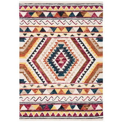 Deyoung Hand Tufted Wool Southwestern Rug | Wayfair North America