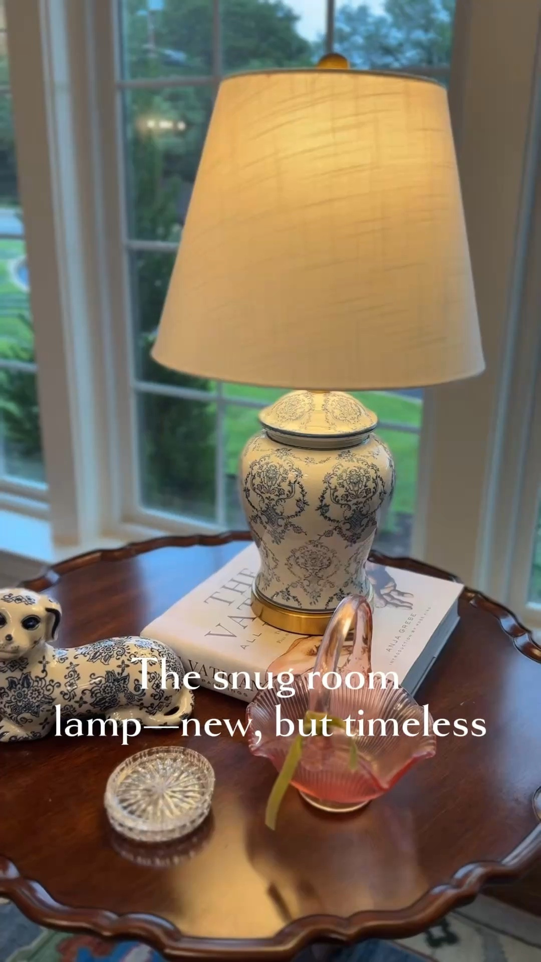 Blue & White Chinoiserie Lamp—Timeless Look for Less

This blue and white chinoiserie-style lamp is one of those pieces that instantly makes a space feel layered and collected 🤍

It may be new, but it has that timeless, vintage feel I’m always drawn to—and at such a good price point, it’s an easy way to bring in that classic look without sourcing an antique.

The pattern, the color, the presence… it’s the kind of piece that quietly elevates a room ✨

#ltkhome #ltkfinds #ltkstyle #chinoiserie #blueandwhitedecor #traditionalhome #timelesshome #layeredhome #collectedhome #homedecorfinds #amazonhome #vintagestyle #classicdecor #cozyhome #southernstyle #founditstyle