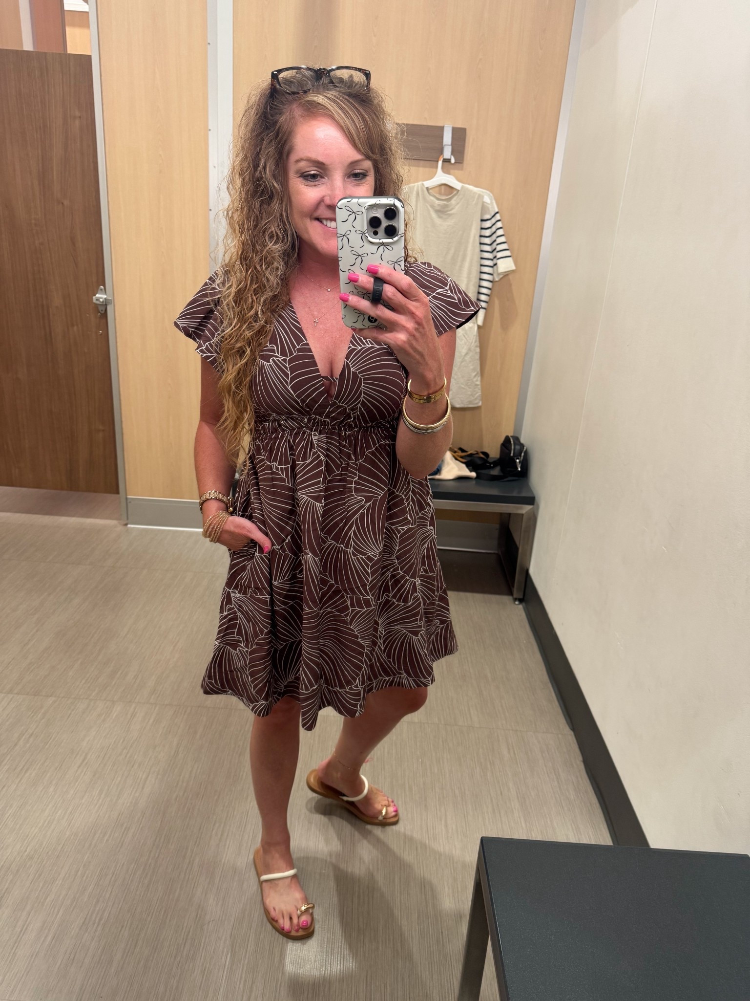 Church dress / wedding dress / vacation dress 

Dress- size small but needed a medium. Size up if in between.
Sandals - tts 


#LTKFindsUnder50 #LTKStyleTip #LTKOver40