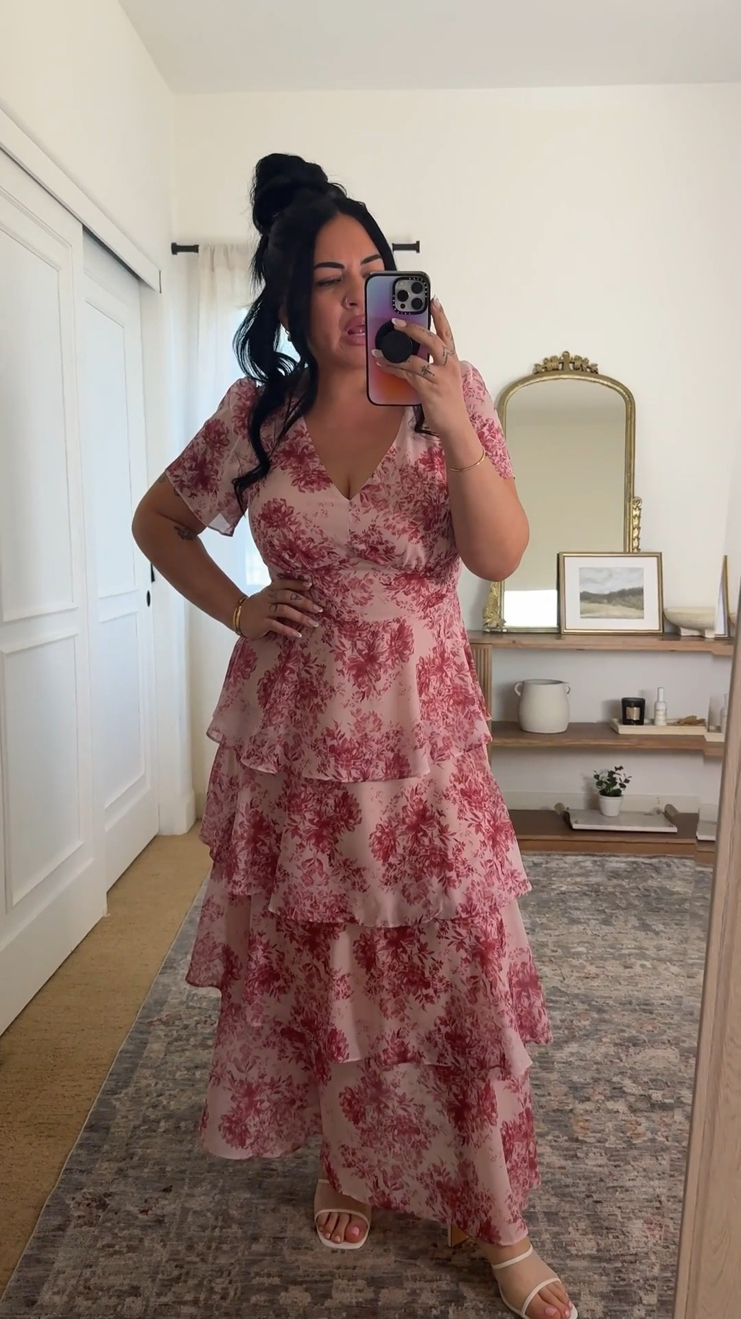 Size large dress!!

Vacay dress, wedding guest dress, ruffle dress, floral dress, midsize fashion, Tori block

#LTKgrwm #LTKootd #LTKMidsize