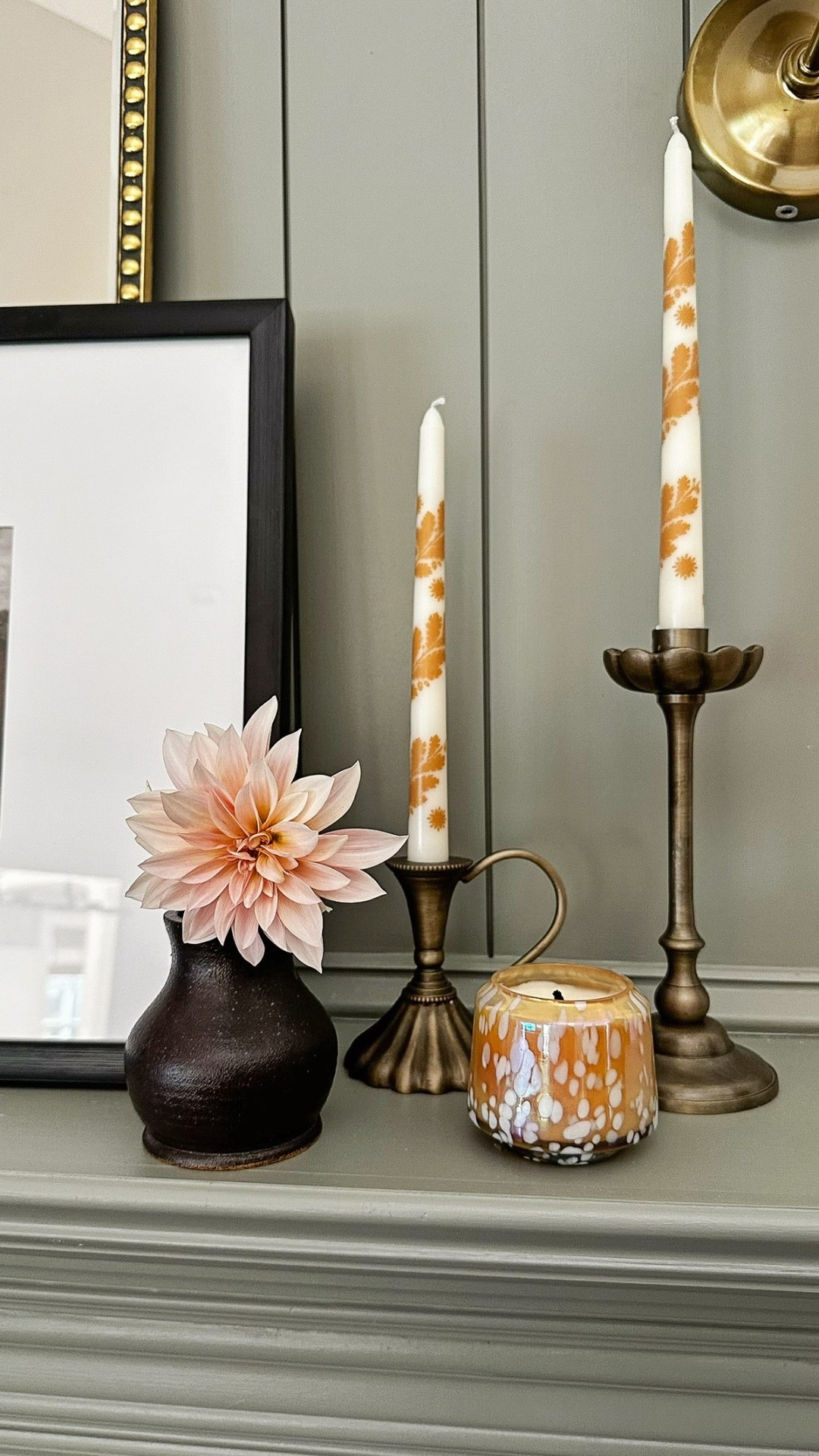 Fall candles and my fall fireplace mantel decor

#LTKHome #LTKSeasonal #LTKStyleTip