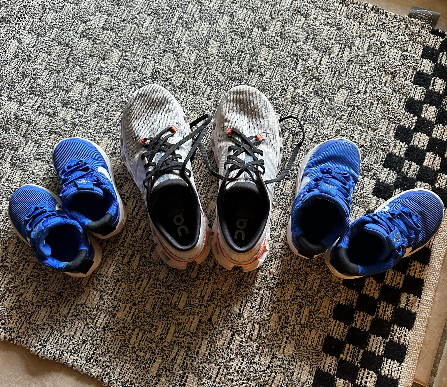 Just a mom and her boys, shoes edition 💙🤍💙

On the Go mom | toddler mom | motherhood | boy mom | toddler tips | toddler hacks | toddler activities | mom of boys | on the go family | outings with kids | raising boys | boy style | OOTD | SAHM | Toddler boy style | boy outfits | matching outfits | back to school

#LTKFamily #LTKShoeCrush #LTKKids