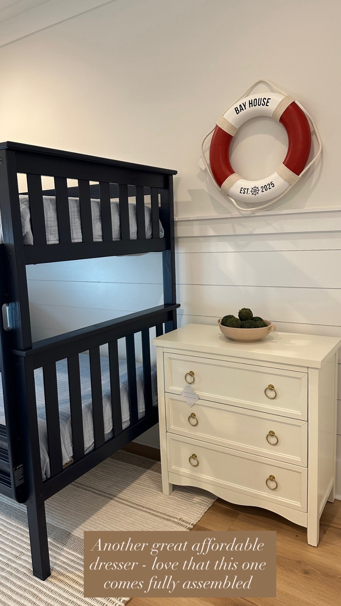 Another affordable dresser favorite from yesterdays install - love that this comes fully assembled! 🌊

#LTKSaleAlert #LTKHome #LTKdayinmylife