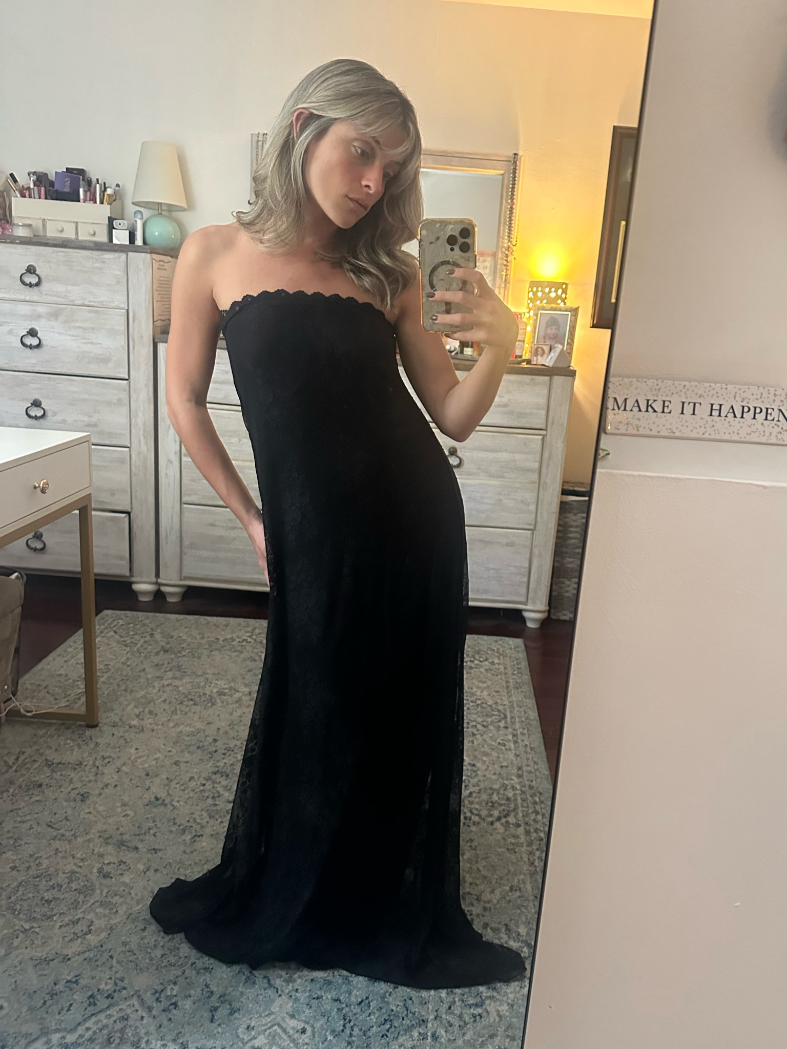 Channeling my inner witch with this gorgeous WeWoreWhat lace maxi dress. The slip is removable so you can have that see-through moment too (I don’t have a black strapless bandau at the moment so I won’t flash you LOL) 

#LTKSeasonal #LTKCon #LTKStyleTip