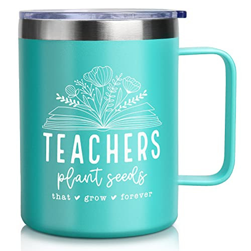 Teacher Gifts for Women, Teacher Appreciation Gifts, for Valentine's Day, Birthday, Christmas, Graduation, Appreciation Week, Back to School, Stainless Steel Tumbler Coffee Mug Cup Thank You Gift | Amazon (US)