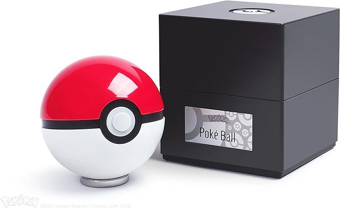 The Wand Company Original Poké Ball - Realistic, Electronic, Die-Cast Authentic Replica with Dis... | Amazon (US)