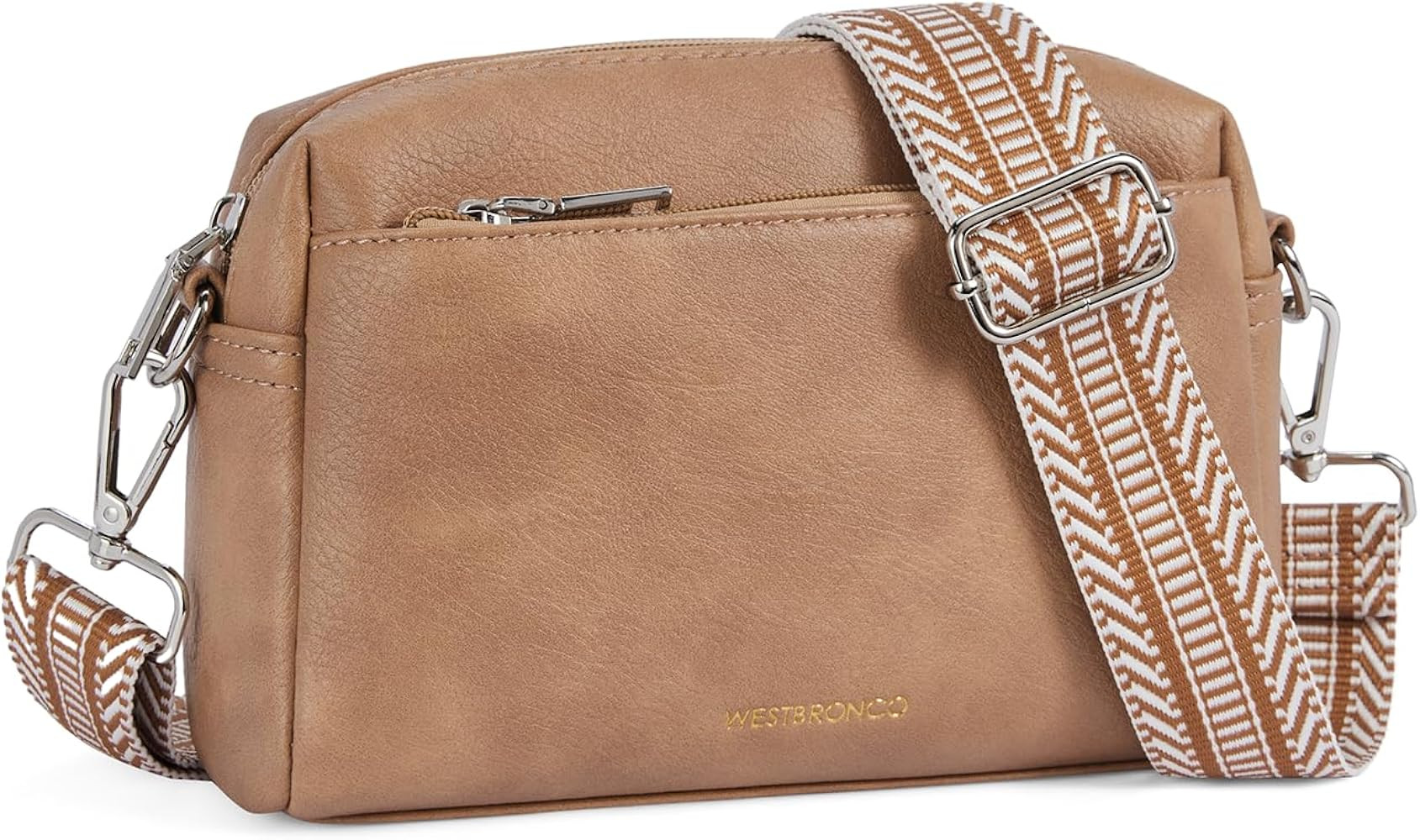 WESTBRONCO Small Crossbody Bags for Women, Shoulder Handbags, Satchel Purse with Adjustable Strap | Amazon (US)